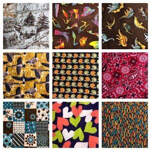 10 Yards of Flannel - Your choice (Does not include vintage floral Flannels)